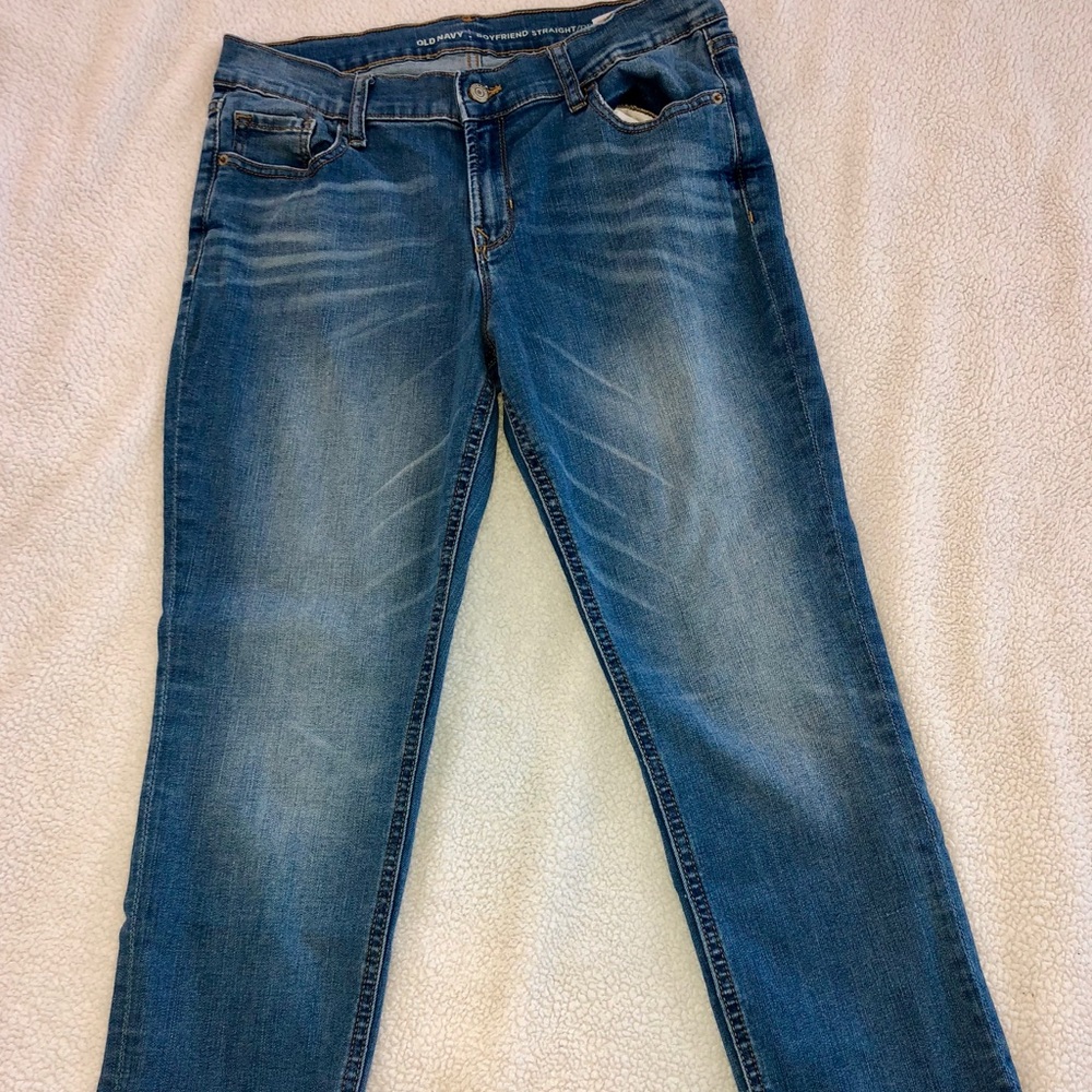 Old Navy Boyfriend Straight Jeans Sz 10